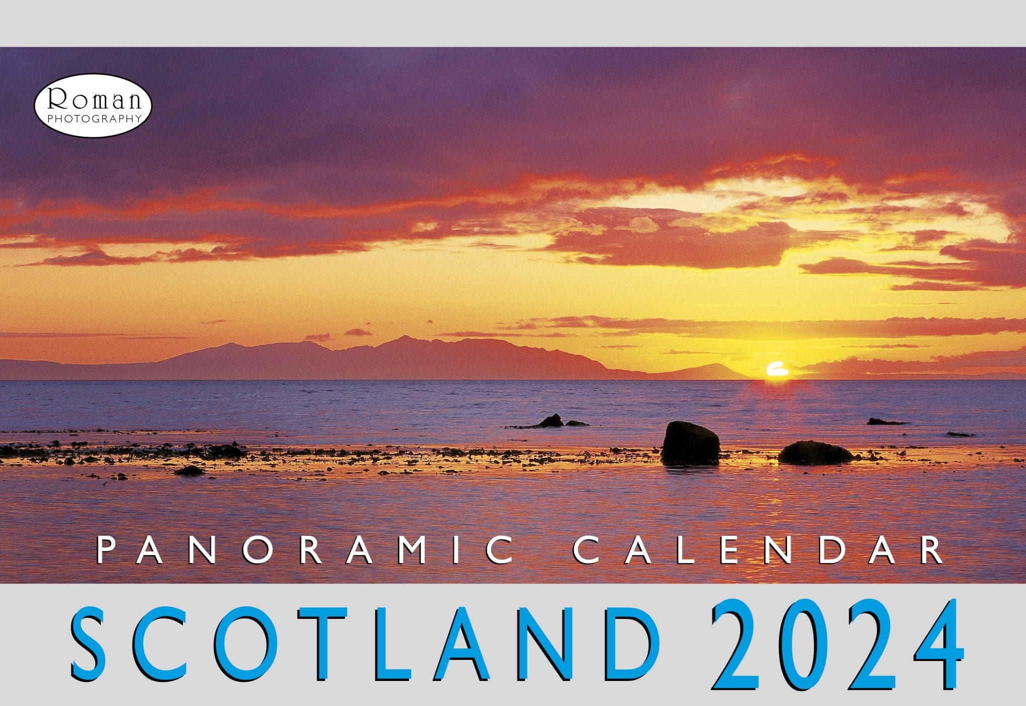 Scotland Panoramic 2024 Calendar Roman Photography